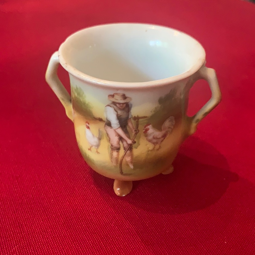 Royal Bayreuth Bavaria Rare Double Handle Bowl